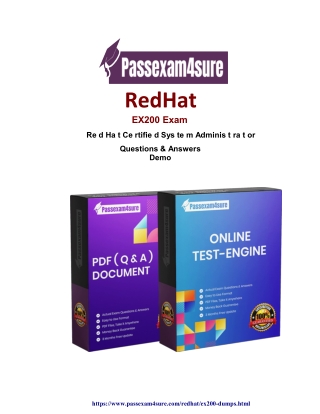 RedHat  EX200 Exam - All You Need to Know - PassExam4Sure