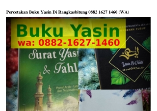Percetakan Buku Yasin Di Rangkasbitung 088ᒿ·I6ᒿ7·IᏎ60[WhatsApp]