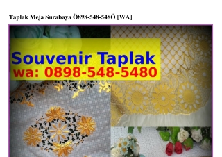 Taplak Meja Surabaya