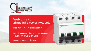 Industrial Miniature Circuit Breaker Suppliers in Vadodara | Shreelight Power
