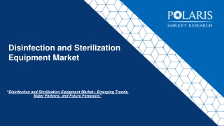 Disinfection and Sterilization Equipment Market Size Strong Revenue and Competit
