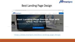 Best Landing Page Design