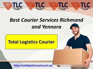 Best Courier Services Richmond and Yennora