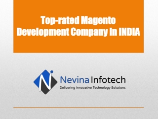 Top-rated Magento Development Company in INDIA