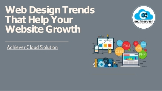 Web Design Trends That Help Your Website Growth