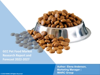 GCC Pet Food Market PDF | Growth | Trends | Forecast to 2022-2027