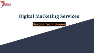 Digital Marketing Services