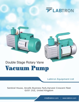 Double-Stage-Rotary-Vane-Vacuum-Pump