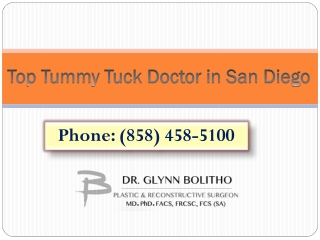 Top Tummy Tuck Doctor in San Diego