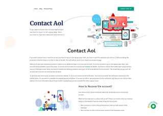 Contact AOL