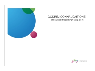 Godrej Connaught One at Shaheed Bhagat Singh Marg, Delhi Brochure