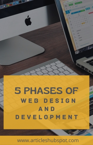 5 Main Phases of Web Design and Development
