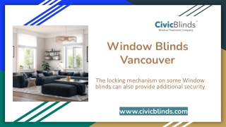 Window Blinds Vancouver