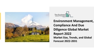 Environment Management, Compliance And Due Diligence