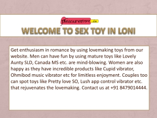 Welcome To Sex Toy In Loni