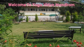 Yoga Vidya Mandiram offer yoga teacher training course