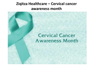 Ziqitza Healthcare – Cervical cancer awareness month