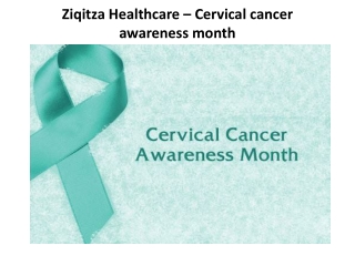 Ziqitza Healthcare – Cervical cancer awareness month