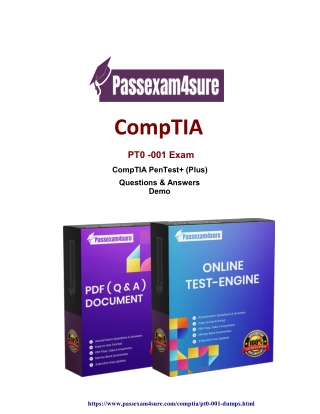 PT0-001  Dumps PDF - 100% Success with these Questions | PassExam4Sure