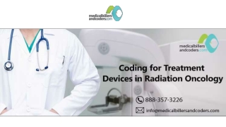 Coding for Treatment Devices in Radiation Oncology