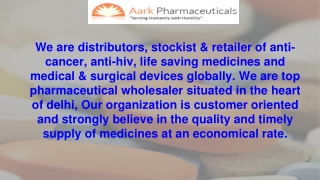 Branded Drugs Supplier in USA | Medicine Export Companies  from India to Peru