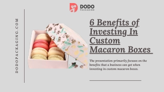 Most Attractive Custom Macaron Boxes | Custom Packaging