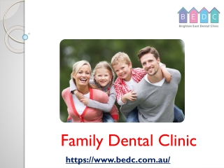 Family Dental Clinic - (03-95788500) - BEDC