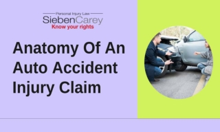 Anatomy Of An Auto Accident Injury Claim