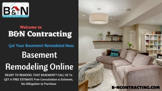 Basement Remodeling Online