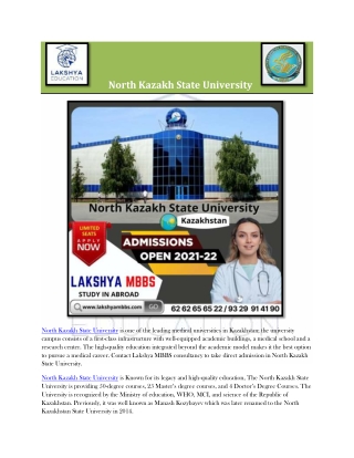 North Kazakh State University