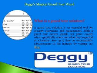 Deggy's Magical Guard Tour Wand