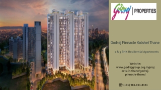 Godrej Pinnacle Kolshet Thane