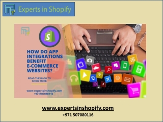 Shopify Development company Dubai | App Integrations for E-Commerce Websites