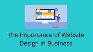 The Importance of Website Design in Business