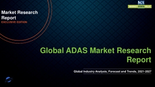 ADAS Market estimated to be valued at USD 25 billion by 2025