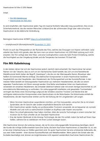 Die beste Seite an Bester Fön Friseur    2020