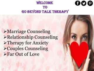 Get to know about How Effective Couples Counseling at Gobeyondtalktherapy