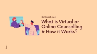 What is Virtual or Online Counselling