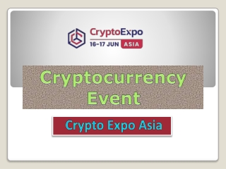 Cryptocurrency Event