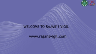 Get House Keeping Services at Rajan’s Vigil