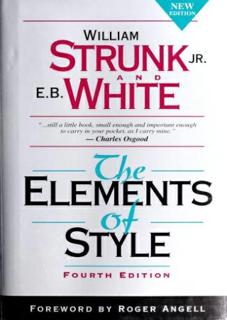 [R.E.A.D] The Elements of Style Full