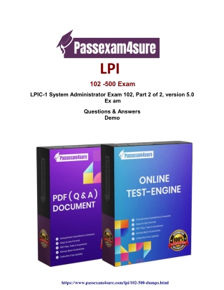 LPI  102-500 Dumps- Get 20% Discount On LPI Exam [ 2022]