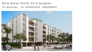 Birla Navya Residential On Golf Course Ext Road Site, Birla Navya 3 BHK Apartmen