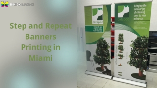 Step and Repeat Banners Printing in Miami