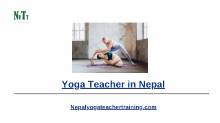 Yoga Teacher in Nepal