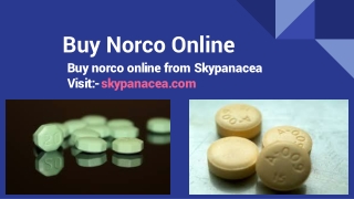 Buy Norco Online