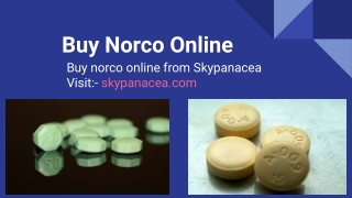 Buy Norco Online