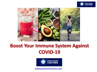Boost Your Immune System Against COVID-19