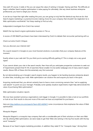 The Ugly Truth About seo agency london
