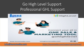Go High Level Support - Professional GHL Support